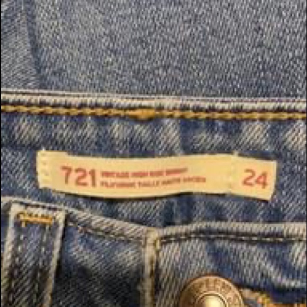 721 Levi's Skinny Jeans